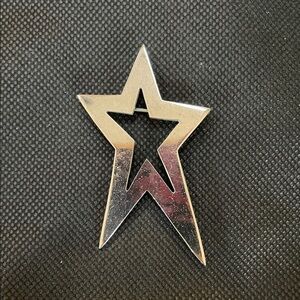Silver Star Brooch